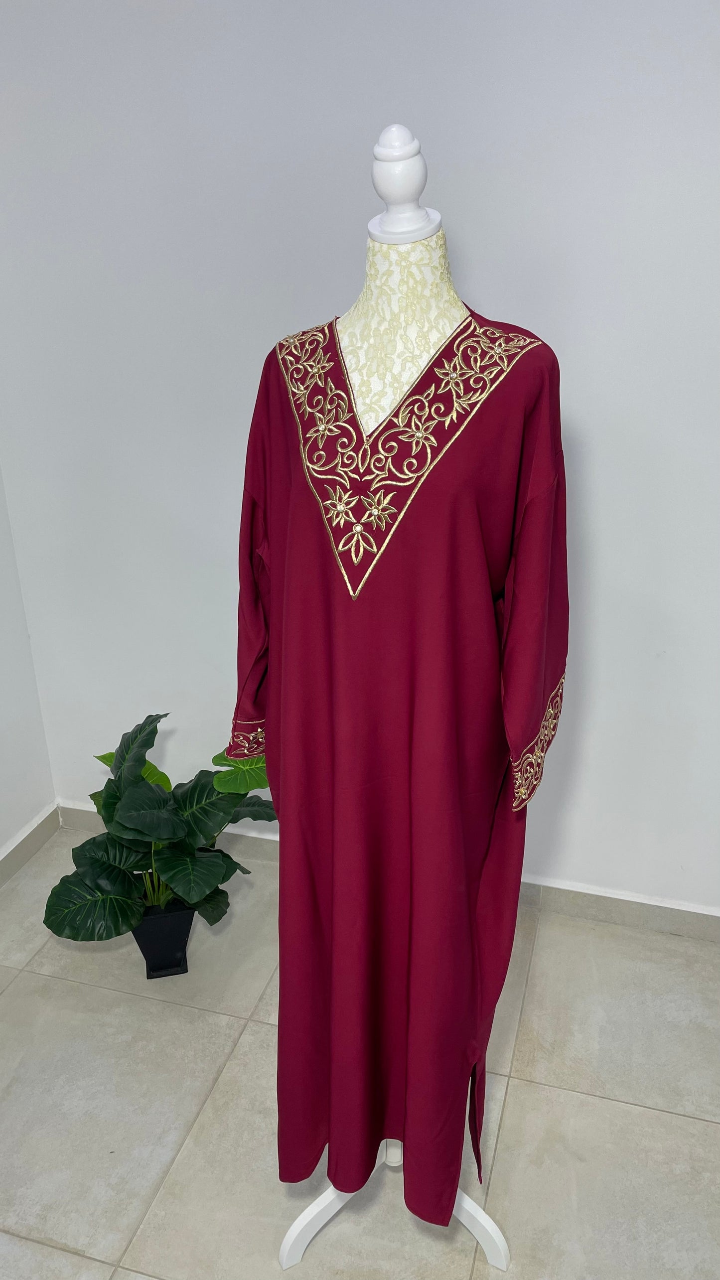 Robe style caftan avec ceinture β¨π«