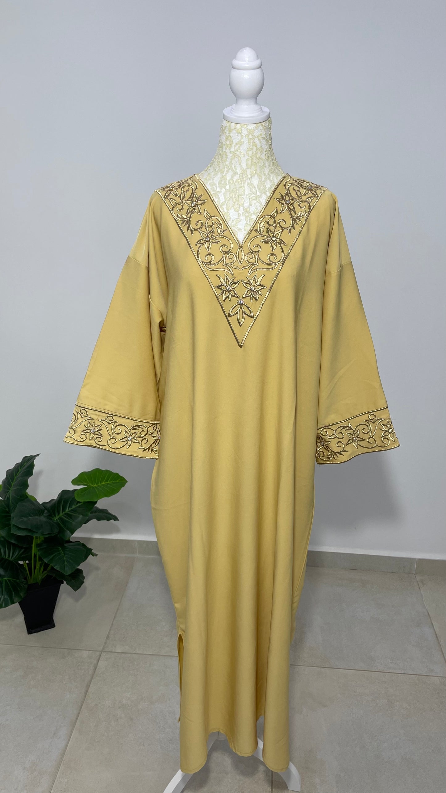 Robe style caftan avec ceinture β¨π«
