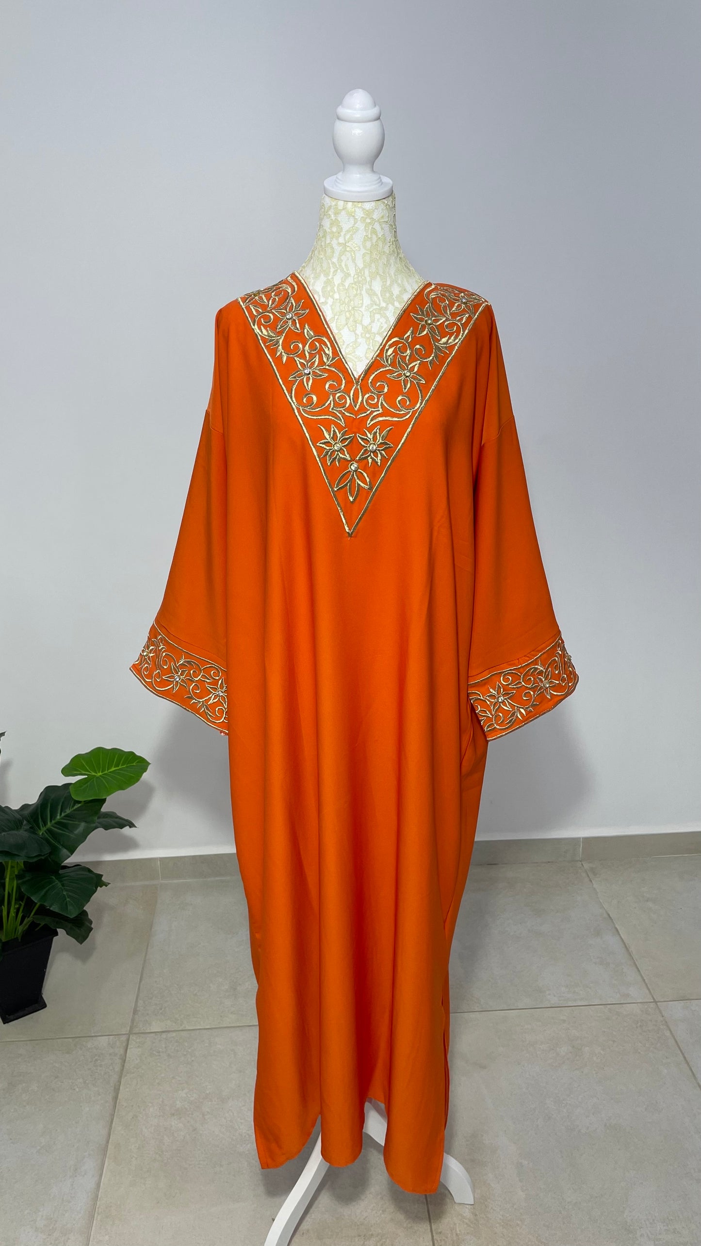 Robe style caftan avec ceinture β¨π«