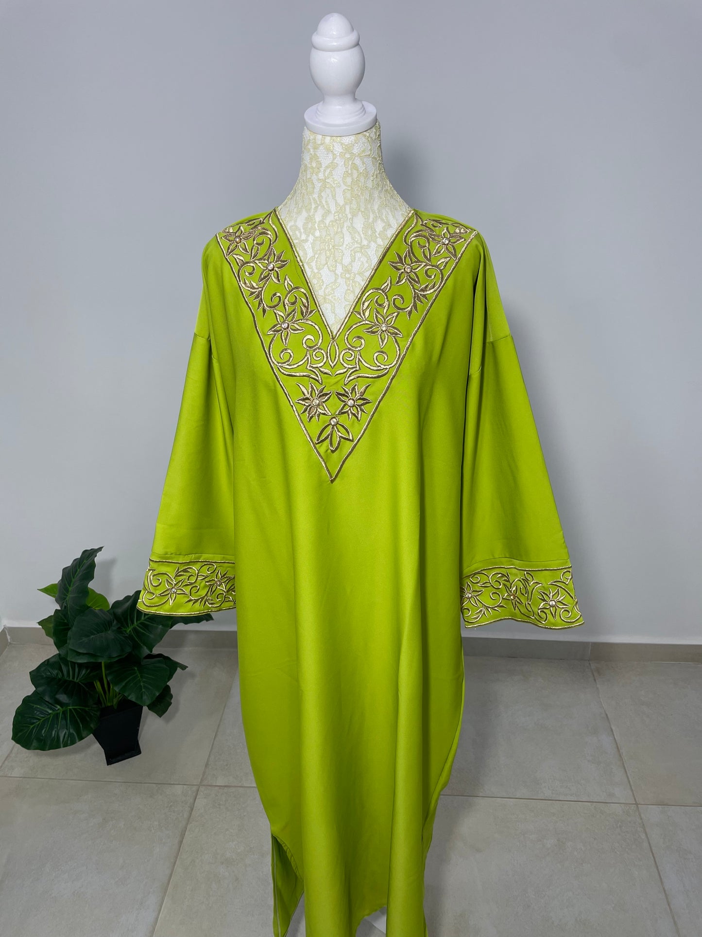 Robe style caftan avec ceinture β¨π«