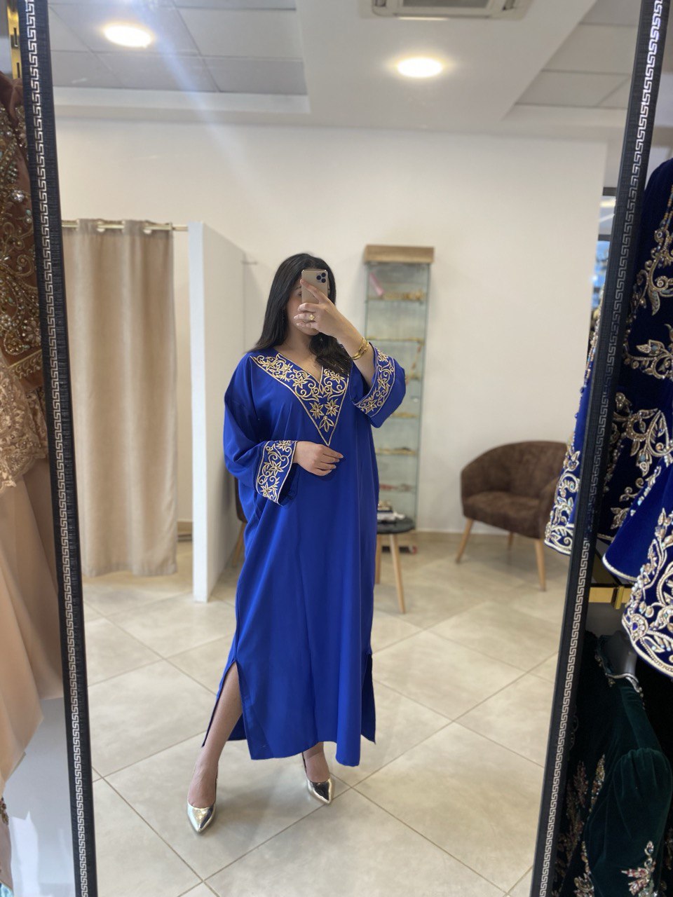 Robe style caftan avec ceinture β¨π«